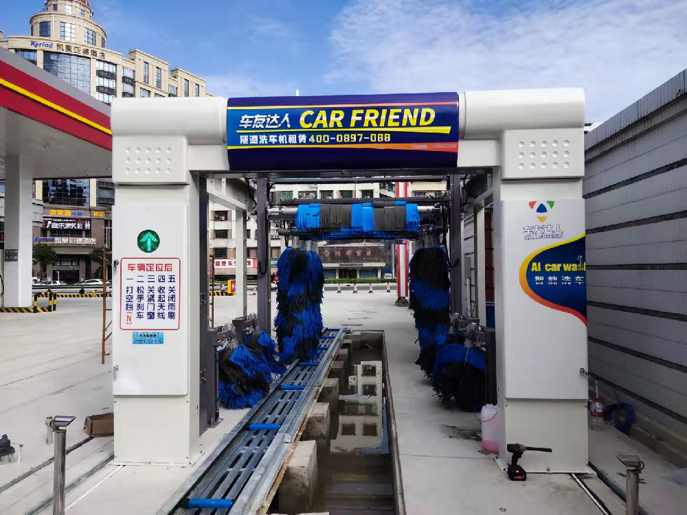 廣東省汕頭南烽加油站隧道機(jī)安裝完畢